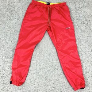 Columbia X Disney Pants Mens Large Red Mickey Mouse Track Joggers Hiking Nylon